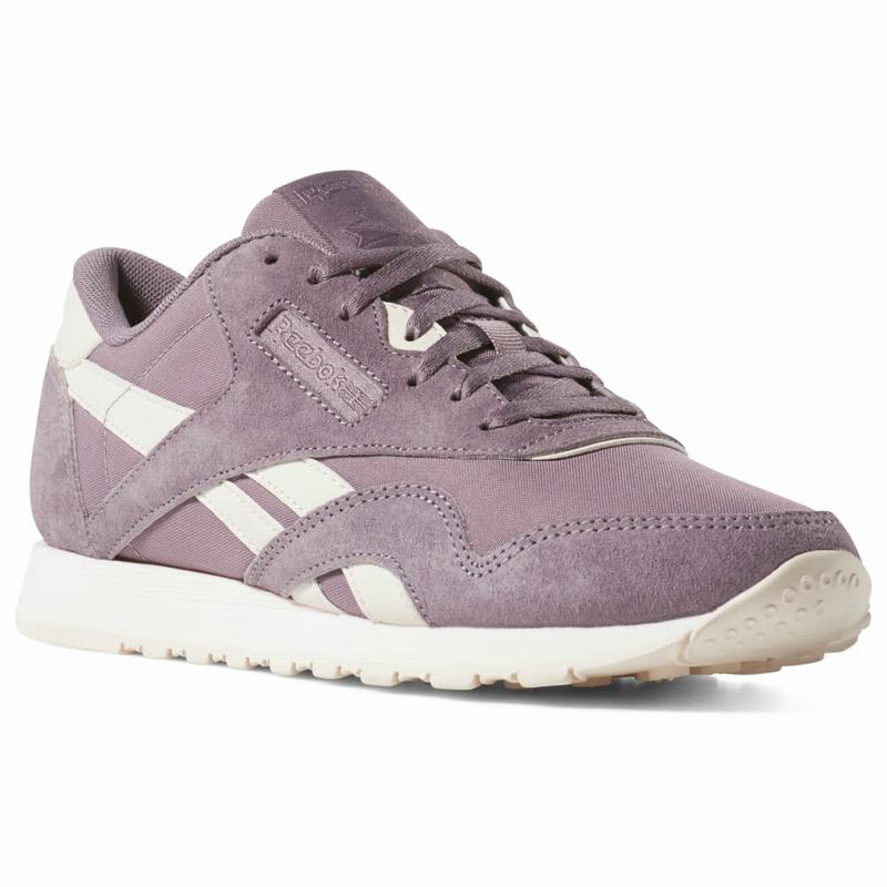 Reebok Classic Nylon Tenisky Damske - Nachový/Ruzove MZ5396TB